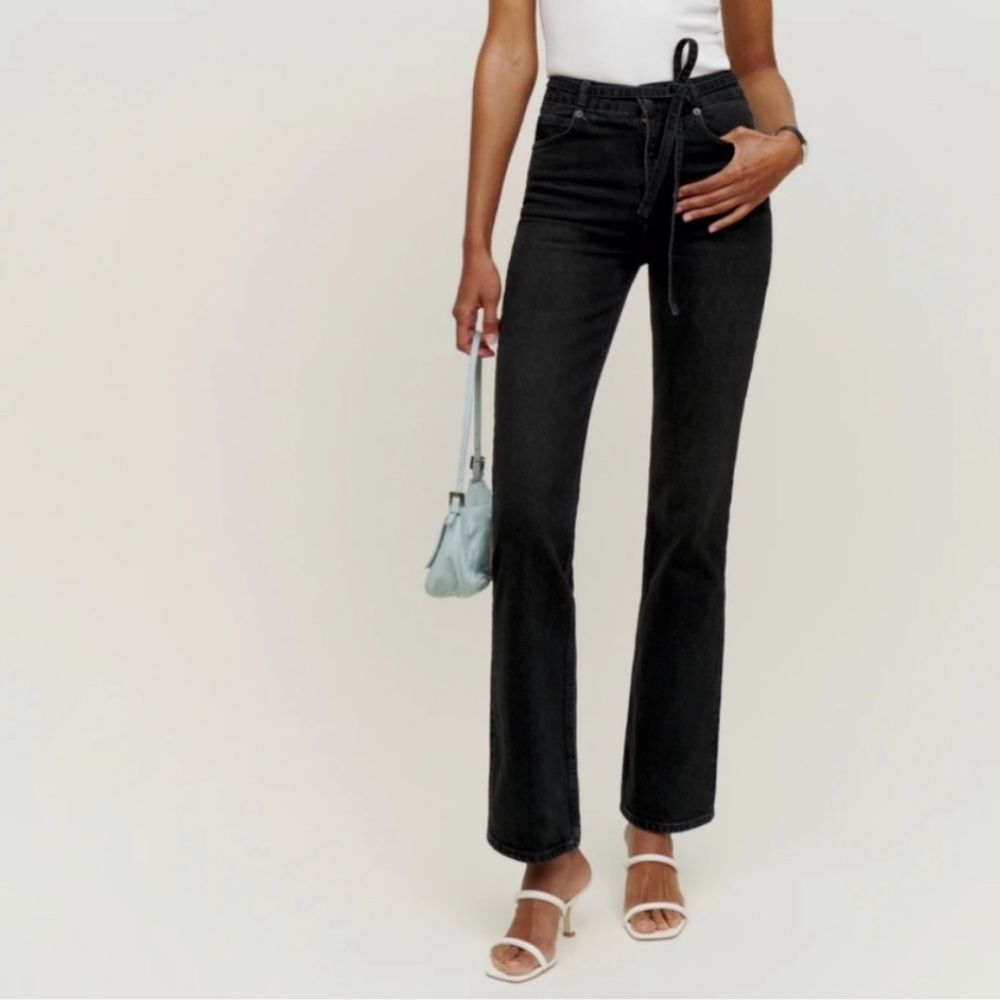 REFORMATION ROSSI HIGH RISE JEANS
